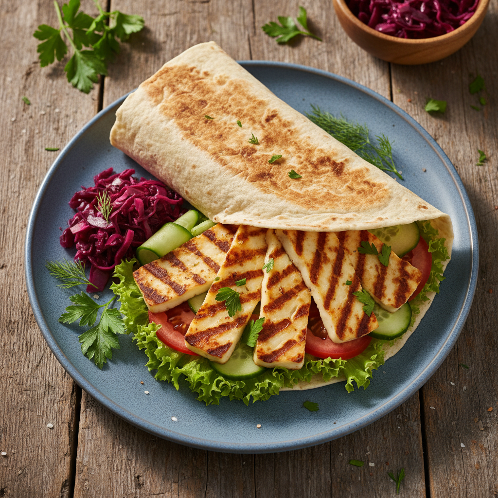 Halloumi Döner Wrap