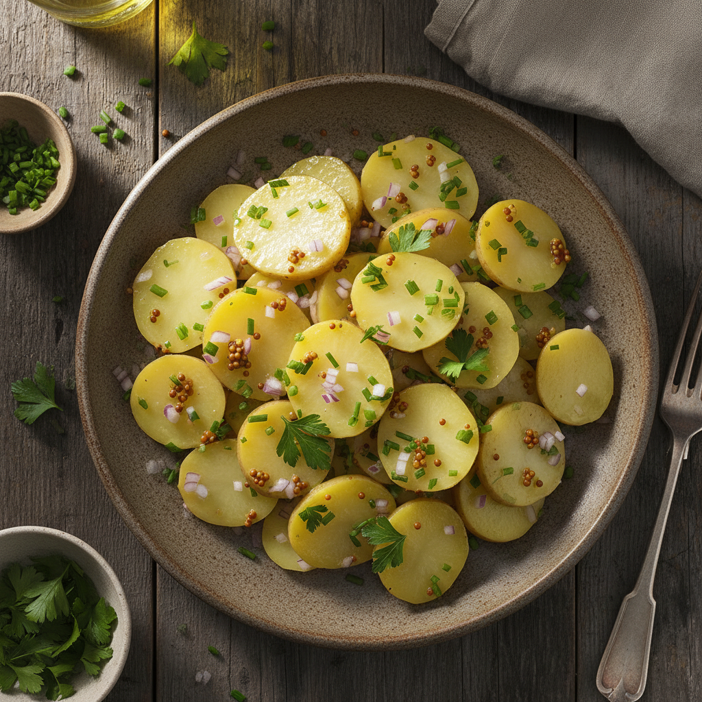 Rheinischer Kartoffelsalat (Rhenish Potato Salad)