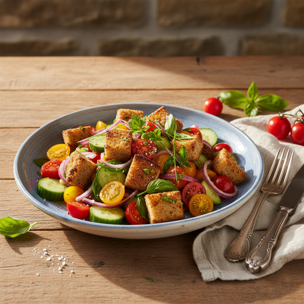 Panzanella (Toskanischer Brotsalat)