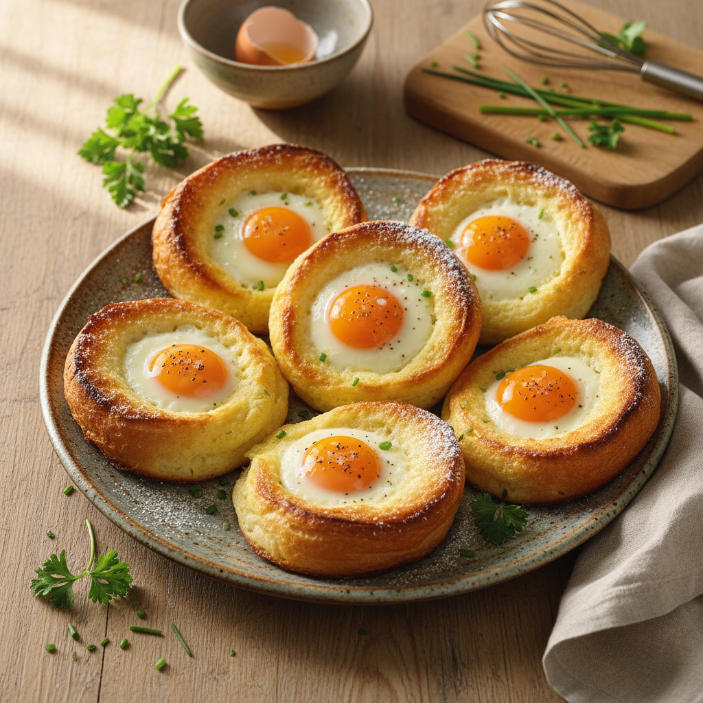 Gyeranppang auf Deutsch (German-style Korean Egg Bread)