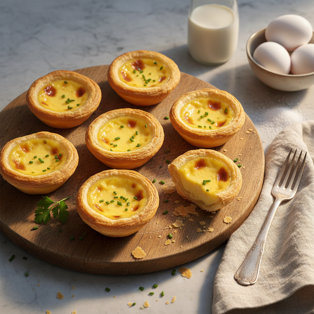 Ei-Tarte (Hongkonger Eierkuchen)