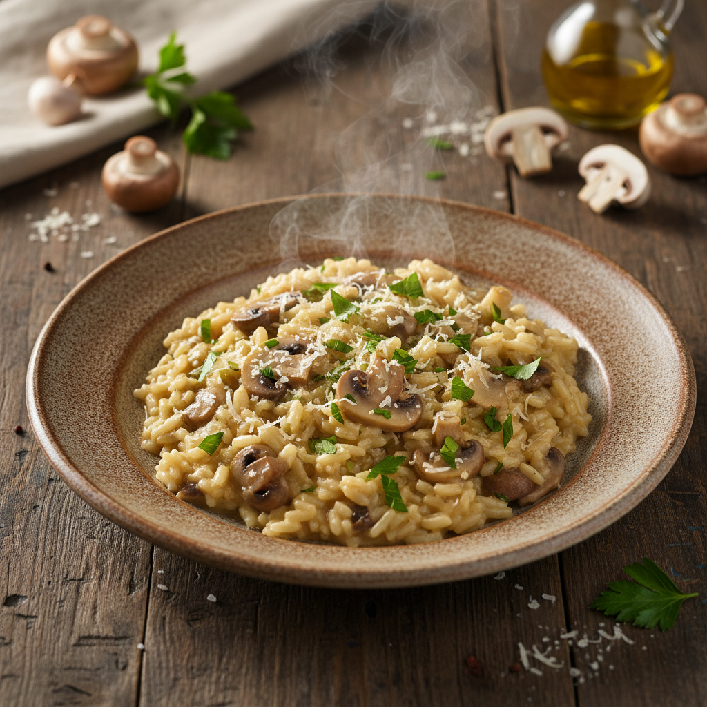 Risotto ai Funghi (Pilzrisotto)