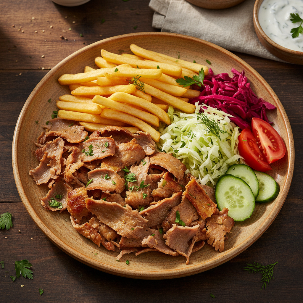 Döner Teller with Veal