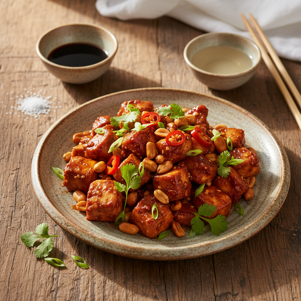 Kung Pao Hähnchen (Chinesisches Kung Pao Huhn)