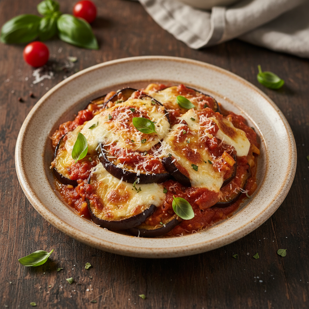 Melanzane alla Parmigiana (Auberginen Parmigiana)