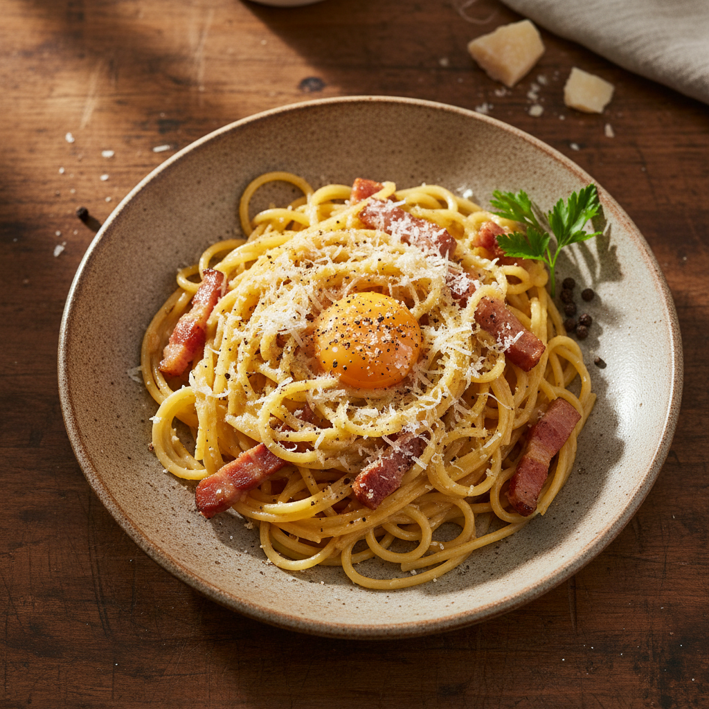 Spaghetti Carbonara (Spaghetti Carbonara)