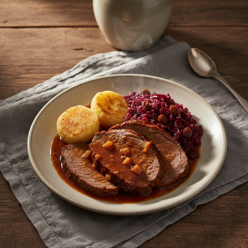 Rheinischer Sauerbraten (Rhenish Marinated Pot Roast)