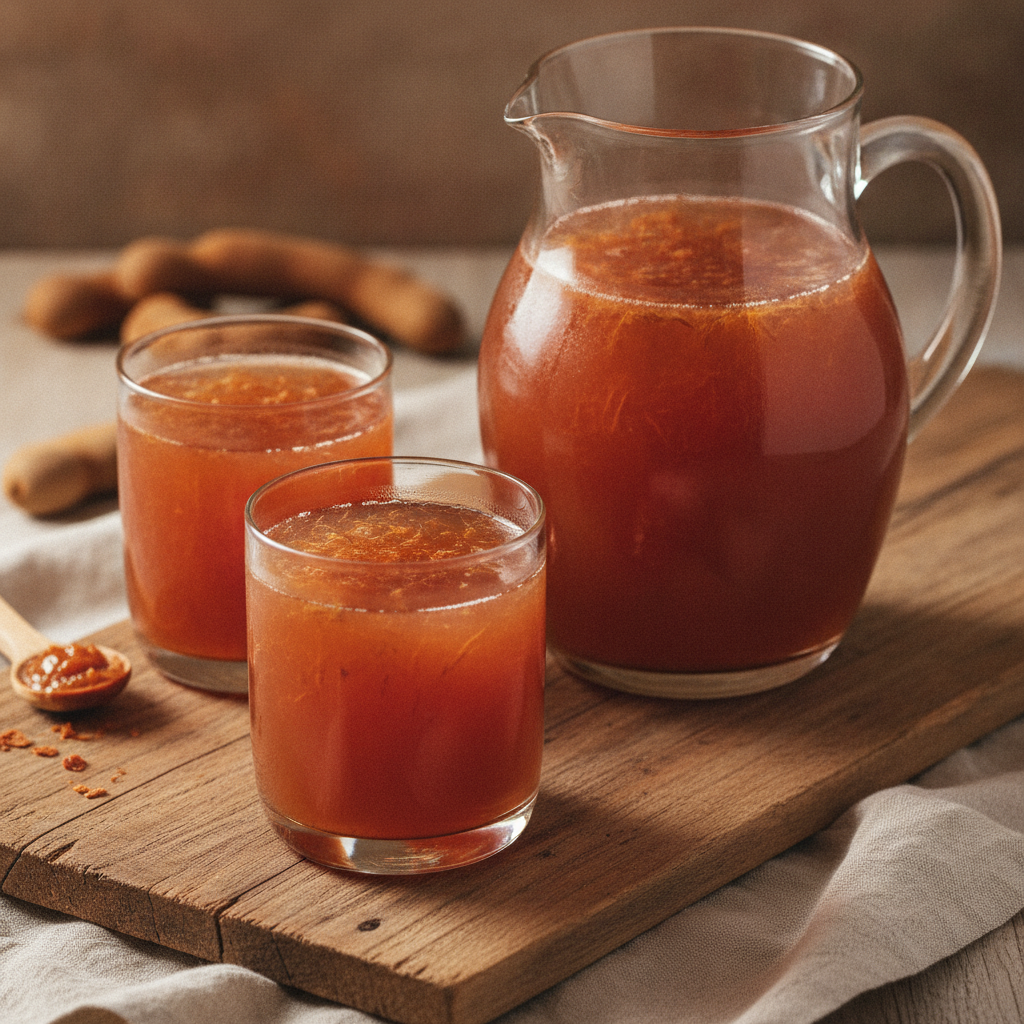 Agua de Tamarindo: Refreshing Sweet and Tangy Tamarind Drink
