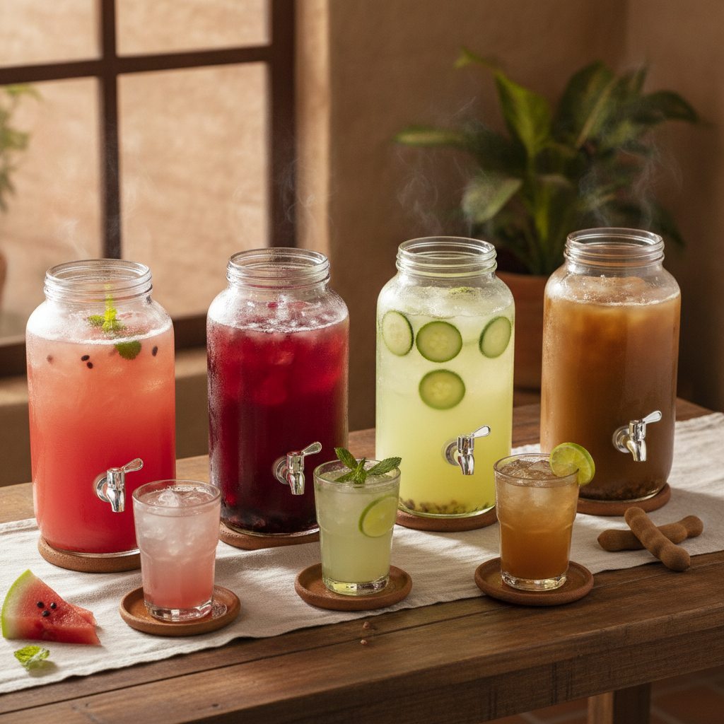Agua Fresca: Mexico's Most Refreshing Drink in Four Flavors