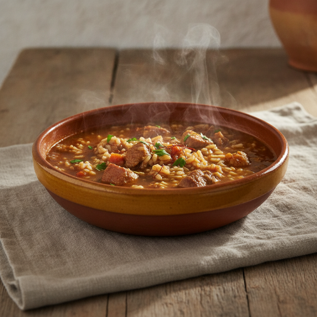 Arros Brut Mallorqui: The Dirty Rice Stew of the Balearic Islands