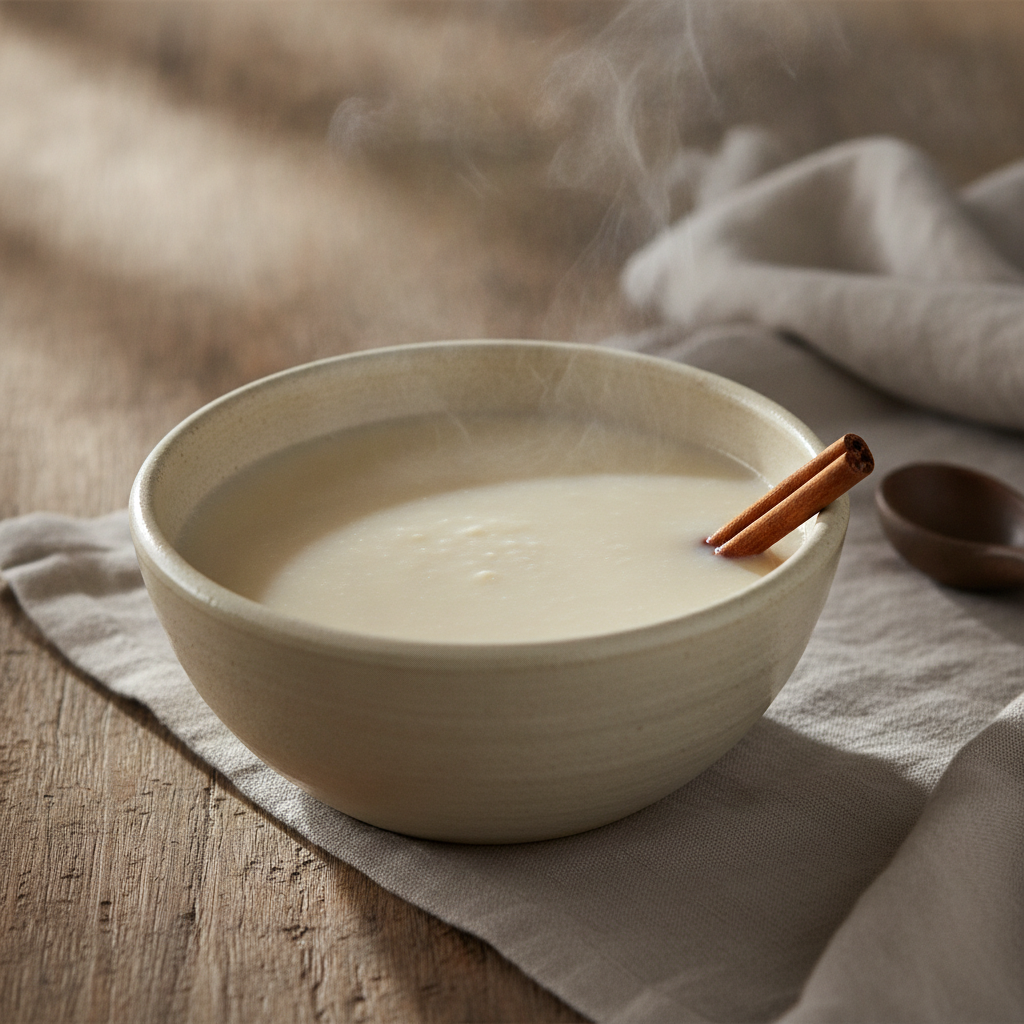 Atole Blanco: Traditional Warm Masa Based Drink