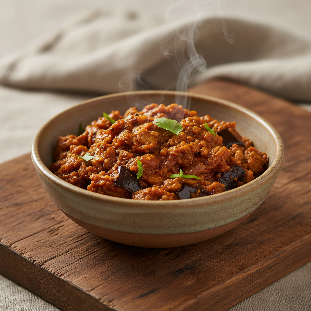 Baingan Bharta: The Fire-Roasted Eggplant Dish That Proves Smoke Is a Spice