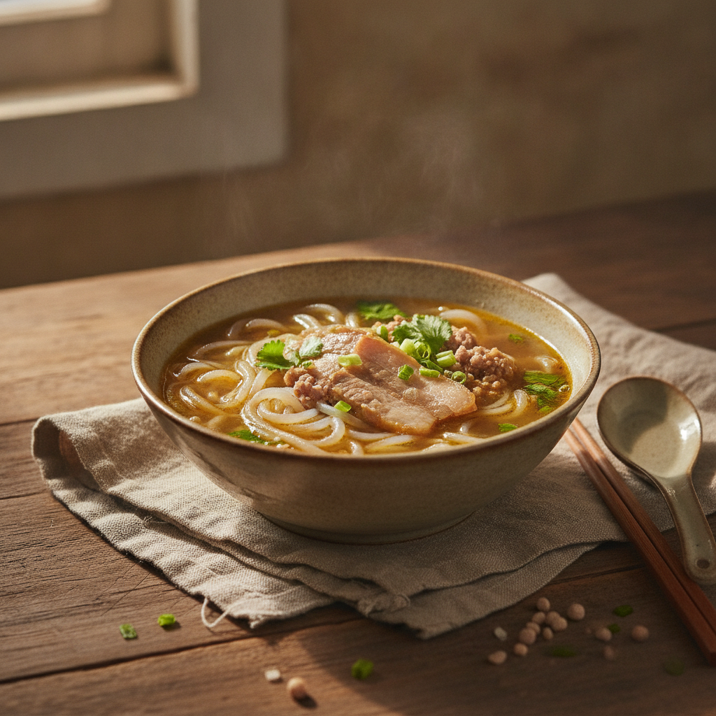 Tây Ninh Pork Tapioca Noodle Soup