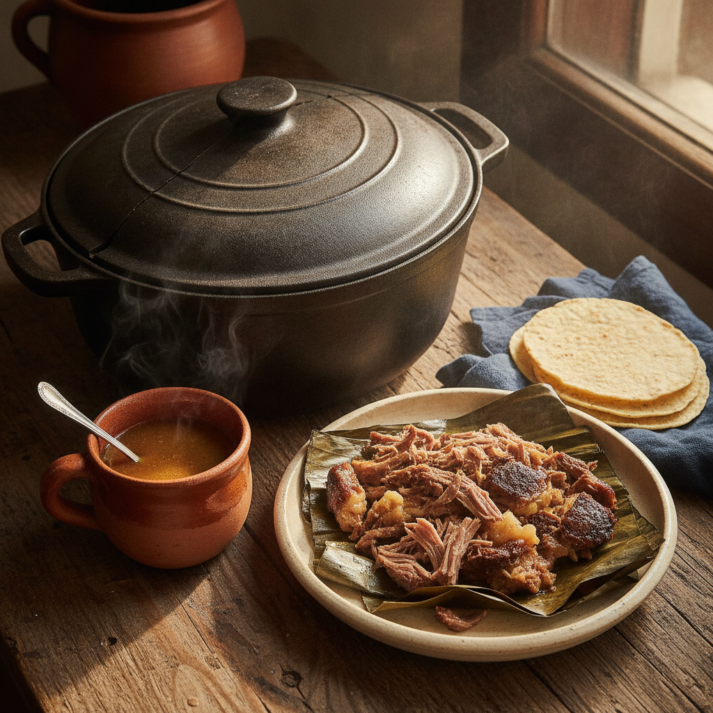 Barbacoa de Res: Pit-Cooked Beef Head, Brought Home