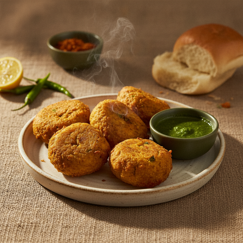 Batata Vada: Maharashtra's Golden Deep-Fried Potato Fritter