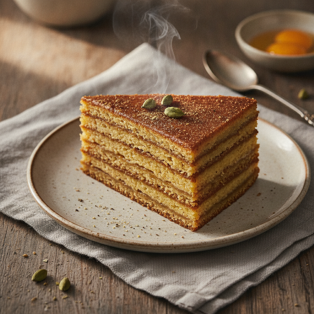 Bebinca: Goa's Layered Coconut and Egg Pudding-Cake