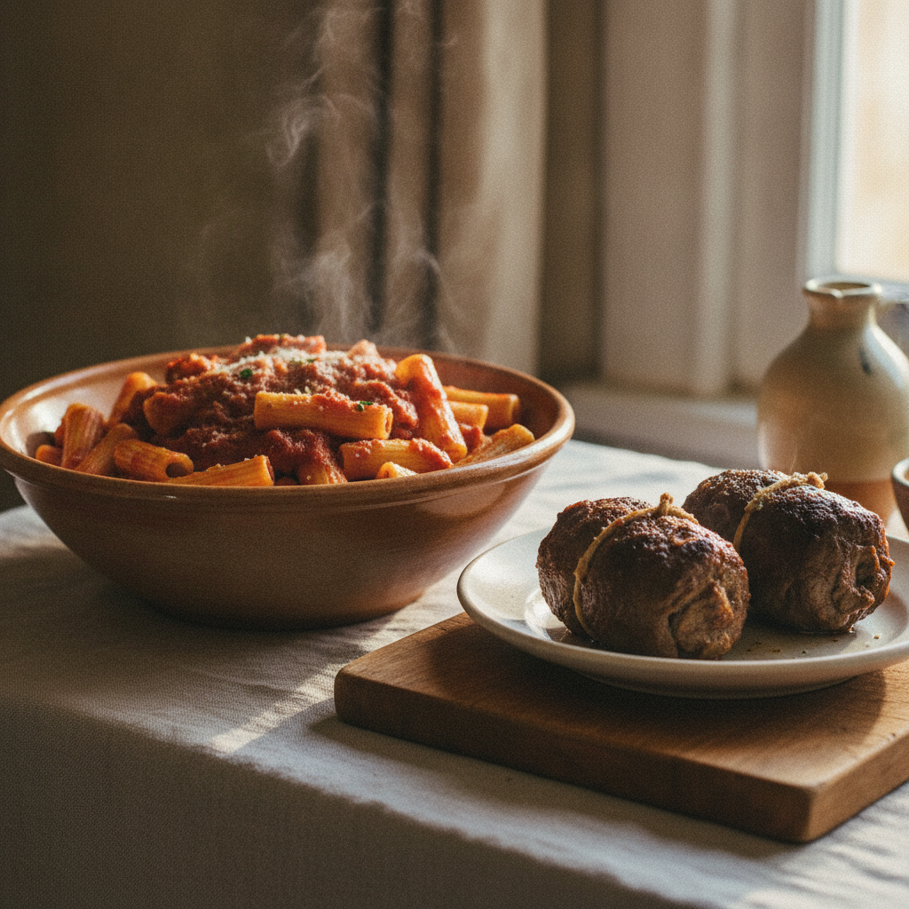 Sunday Braciole: Naples' Two-Course Trick with One Pot