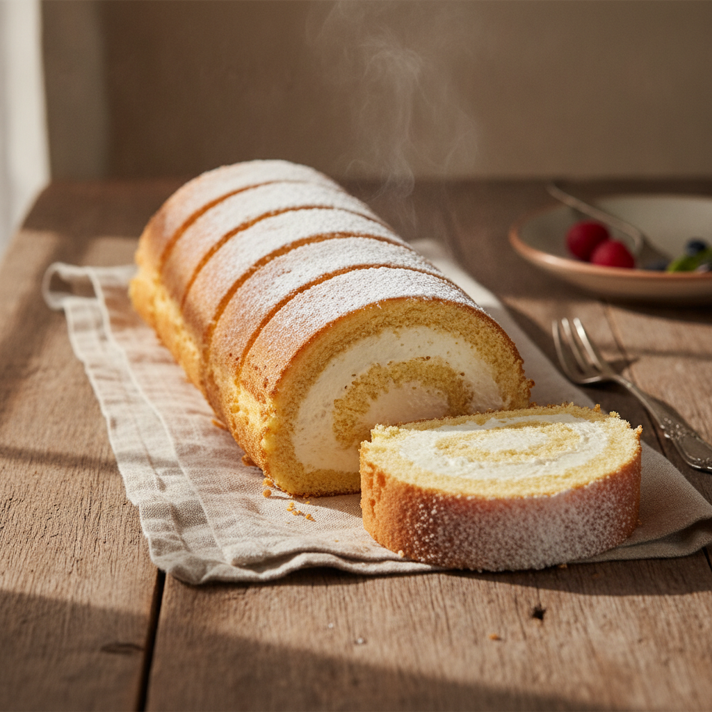 Brazo de Gitano — Spain's Classic Rolled Sponge Cake
