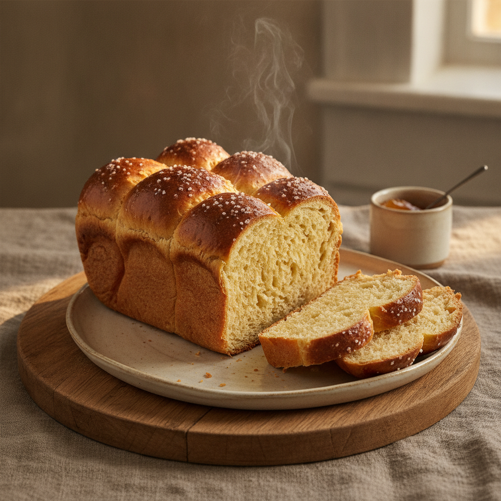 Brioche: Classic Light Fluffy French Sweet Bread