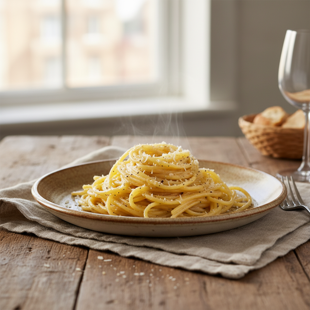 Cacio e Pepe Done Right — No Cream, No Clumps