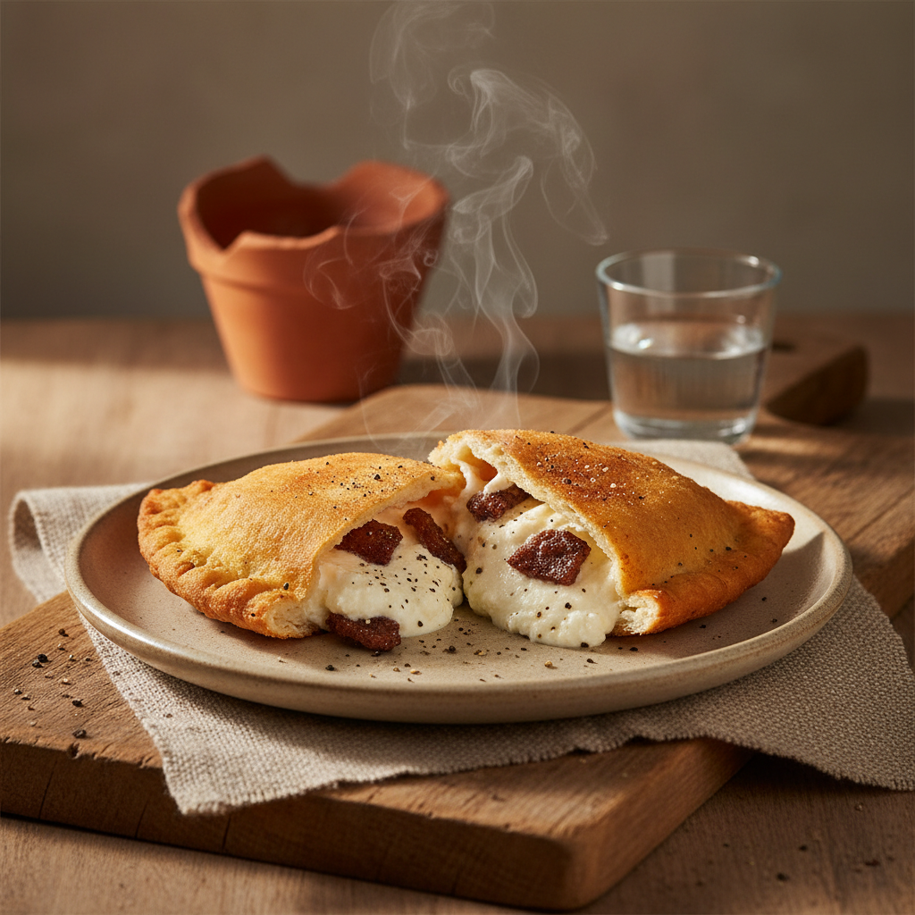 Calzone Fritto: Naples' Original Deep-Fried Turnover