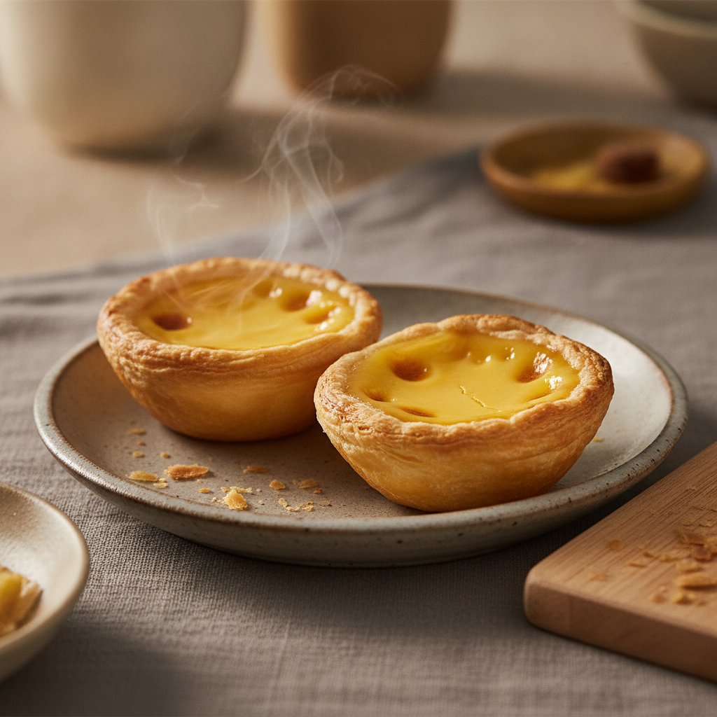 Dan Tat: How to Make Cantonese Egg Custard Tarts with a Proper Flaky Shell
