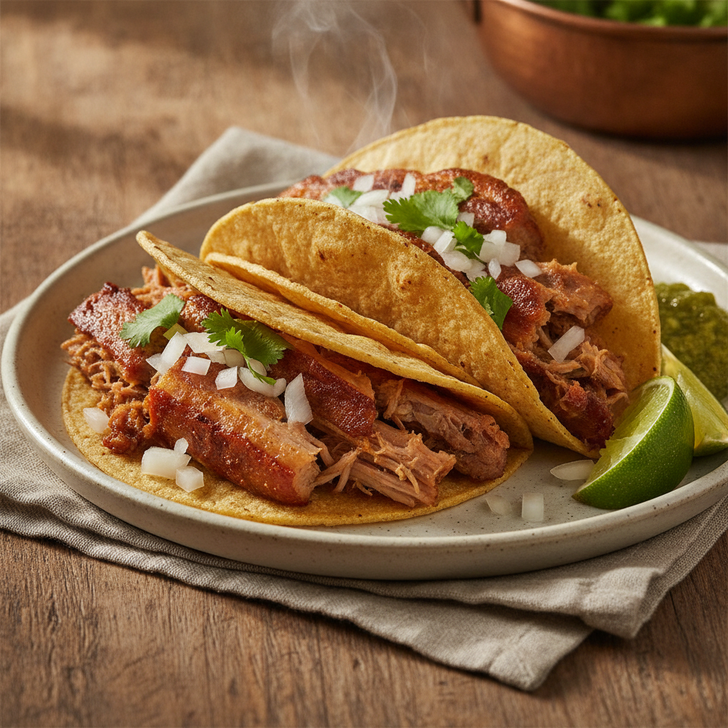 Carnitas: Michoacán's Slow-Braised Pork Tacos