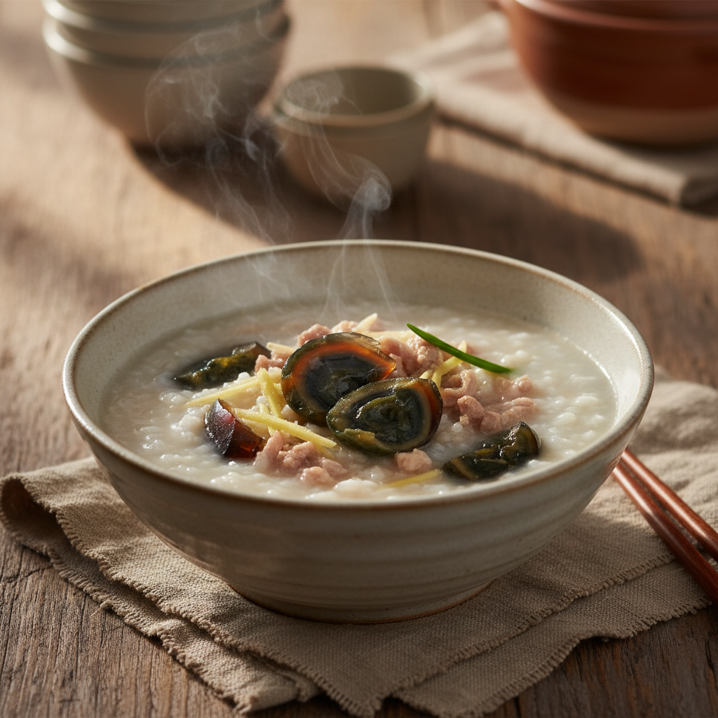Century Egg and Pork Congee