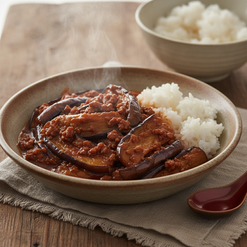 Chinese Braised Eggplant with Minced Pork — Silky, Saucy, Better Than Takeout
