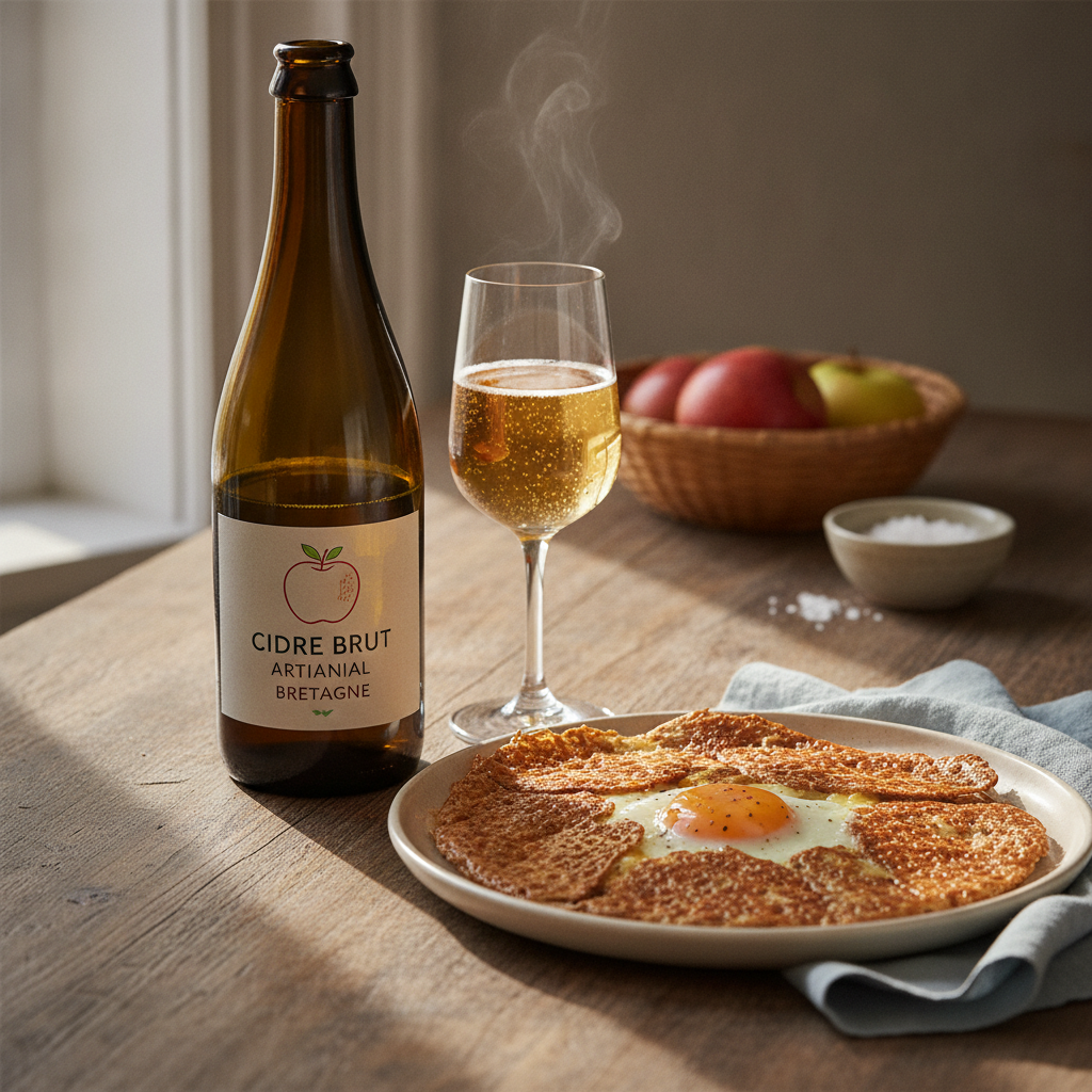 Crisp Dry Apple Cider from Brittany