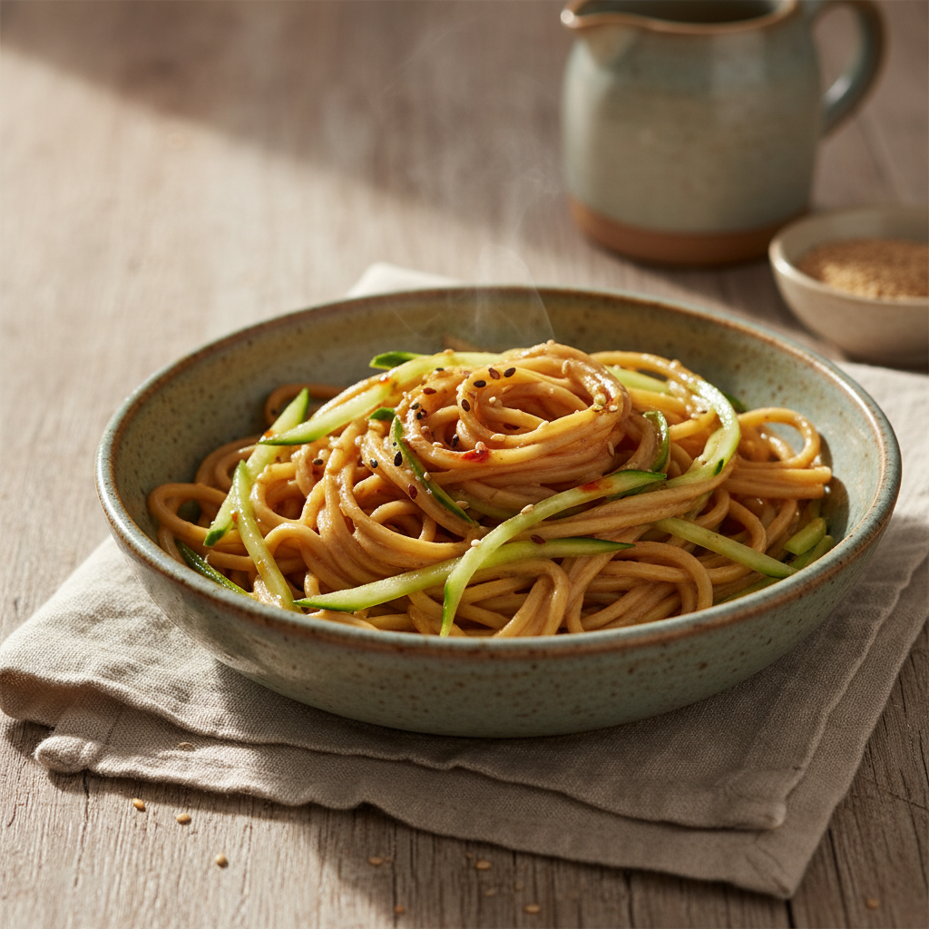Cold Sesame Noodles: The Sauce That Makes the Dish