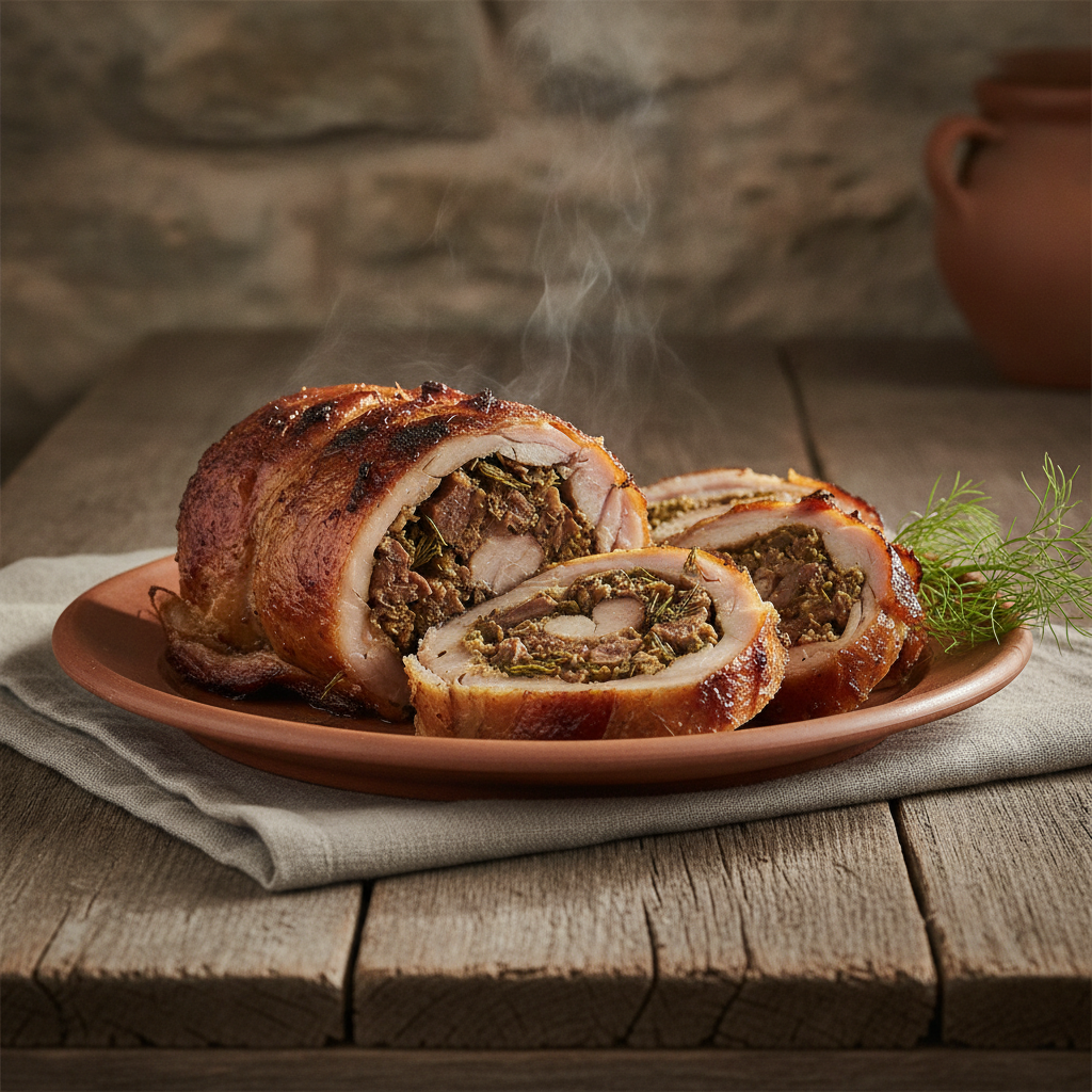 Coniglio in Porchetta Marchigiano: The Sharecropper's Roast