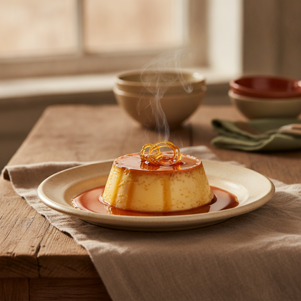 Silky Caramel Custard Dessert