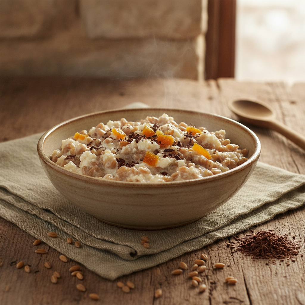 Cuccia di Santa Lucia: Sicily's Sacred Wheat Berry Pudding