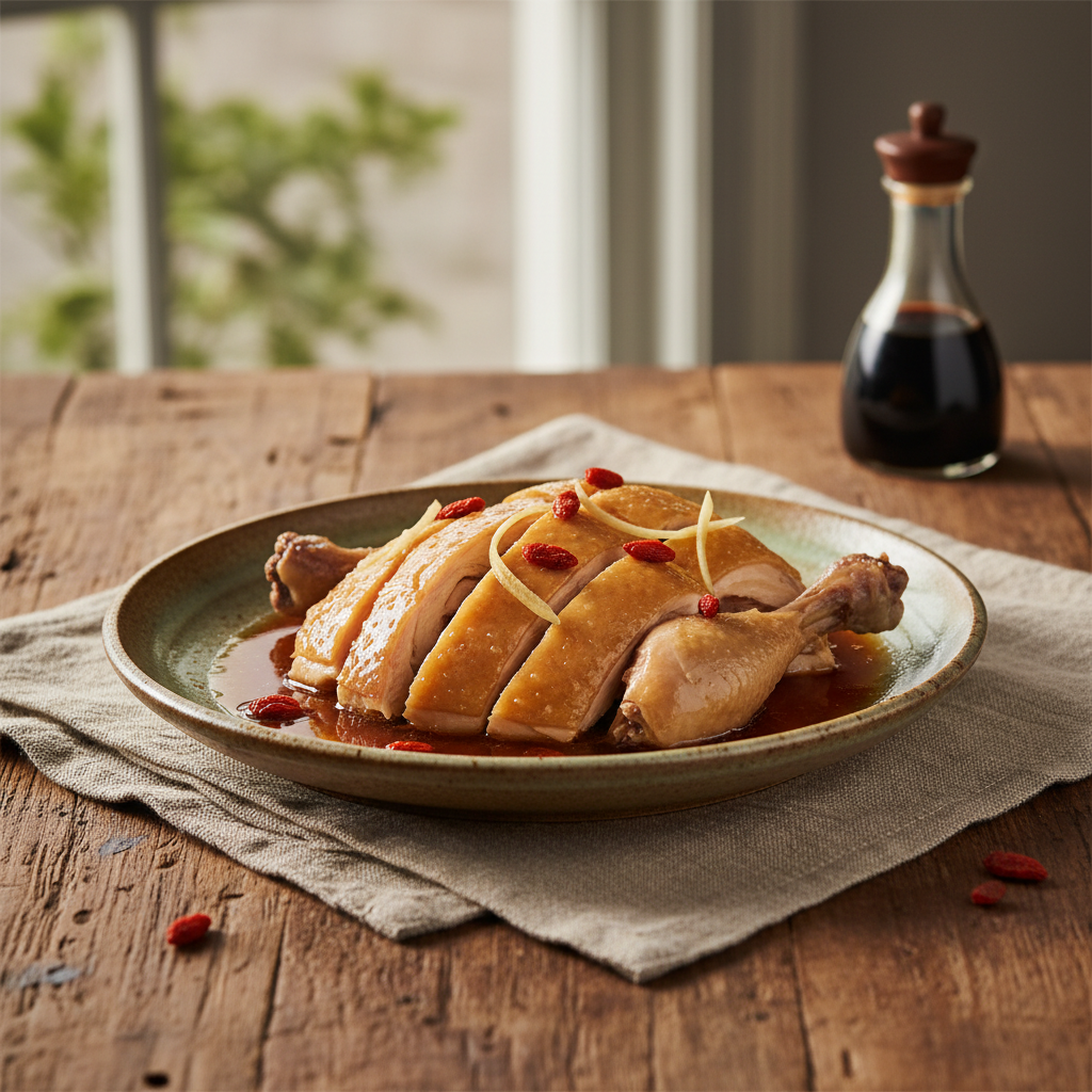 Drunken Chicken: Shaoxing Wine-Poached and Chilled