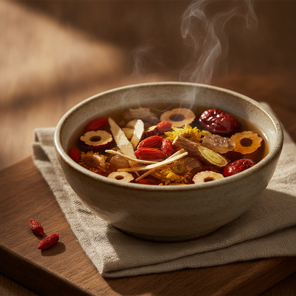 Eight Treasure Herbal Tea Blend Traditional
