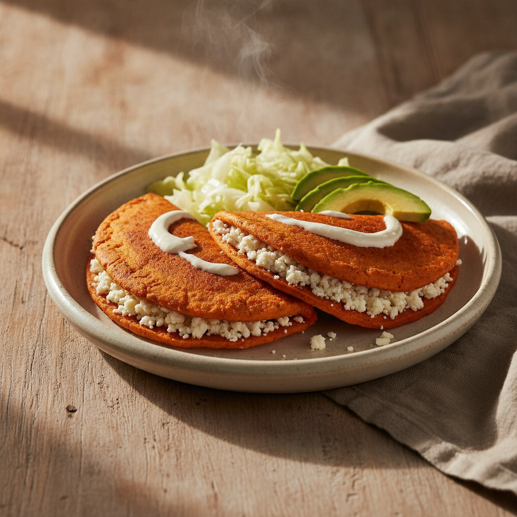 Enchiladas Potosinas: San Luis Potosí's Chile-Masa Cheese Pockets