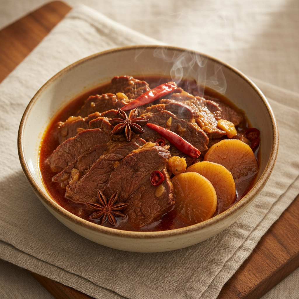 Five-Spice Braised Beef Brisket: The Cantonese Version