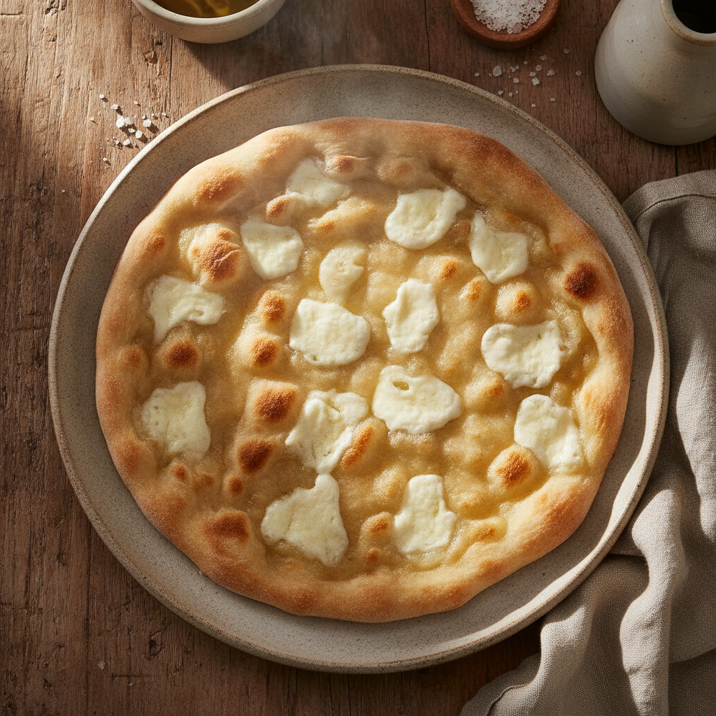 Focaccia di Recco: Paper-Thin Dough, Melting Stracchino Inside