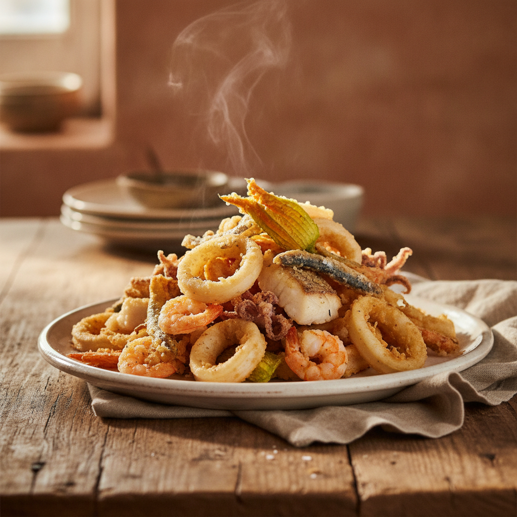 Fritto Misto di Mare — Crisp, Light, Gone in Minutes