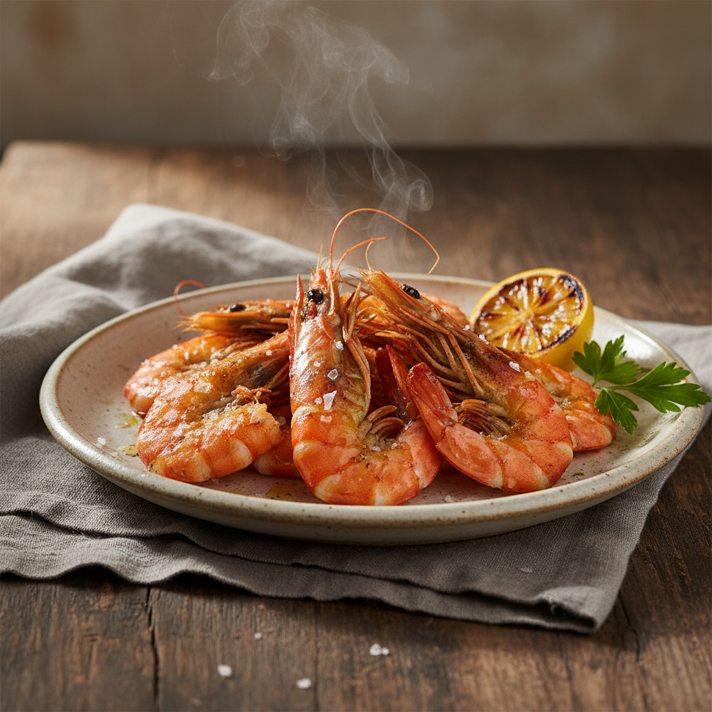 Gambas a la Plancha