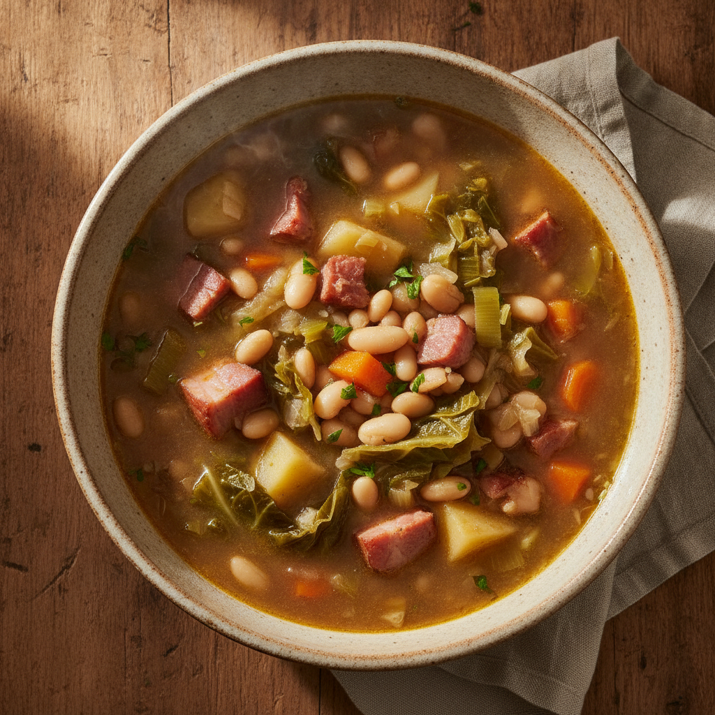 Hearty Ham and Vegetable Soup