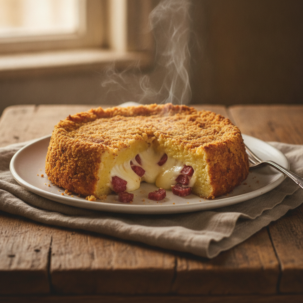 Neapolitan Potato Gattò — Crisp Crust, Molten Center