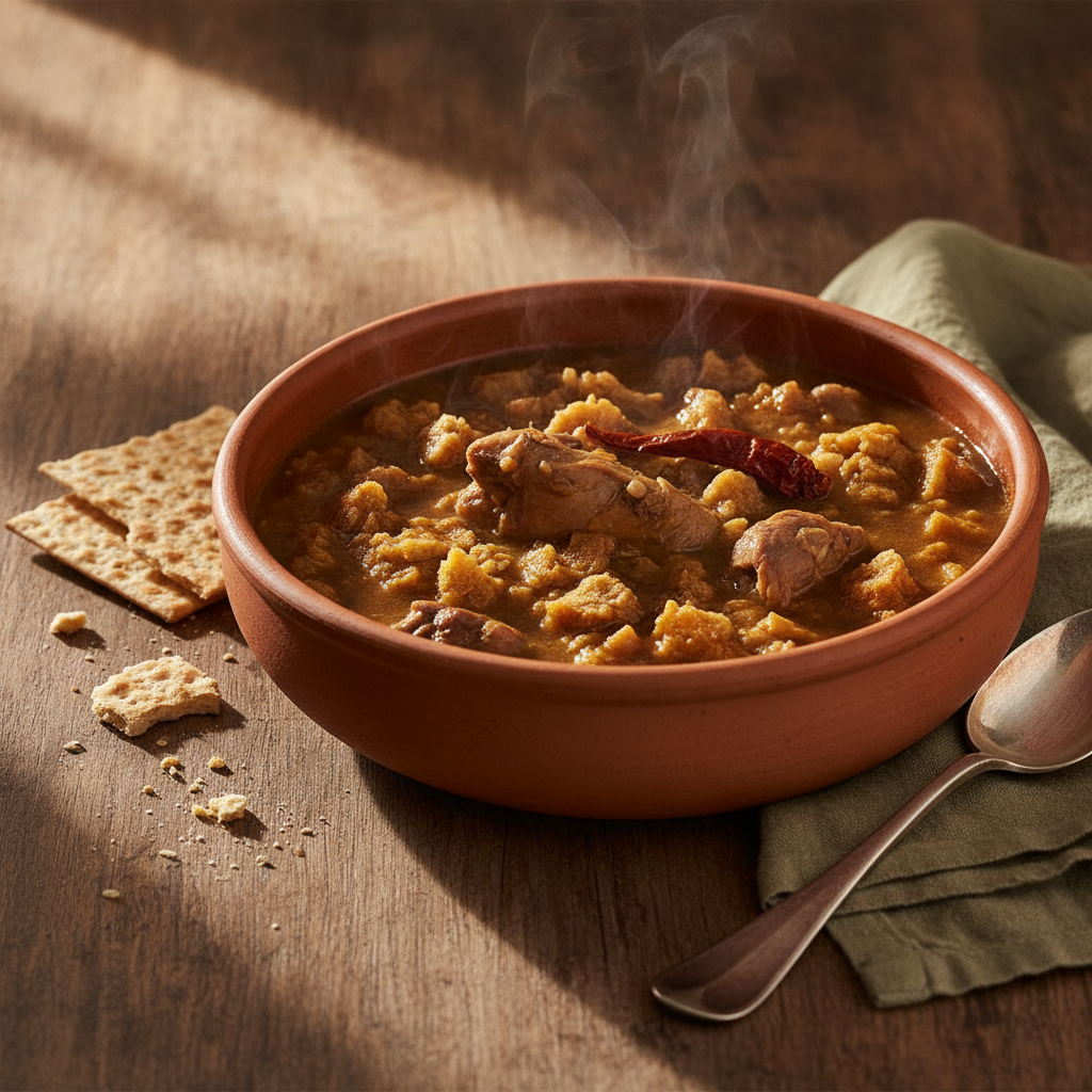 Gazpacho Manchego: The Hunters' Stew That Has Nothing to Do with Cold Soup
