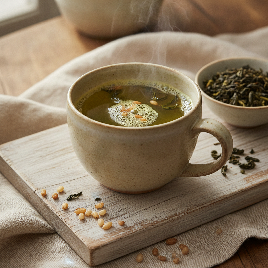 Genmaicha Toasted Brown Rice Green Tea Beverage