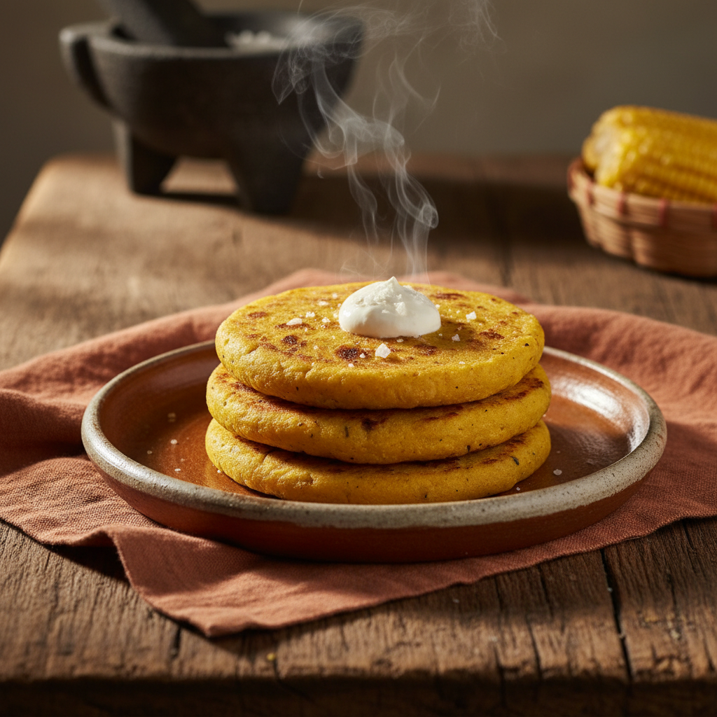 Gorditas de Elote — Sweet fresh corn gorditas