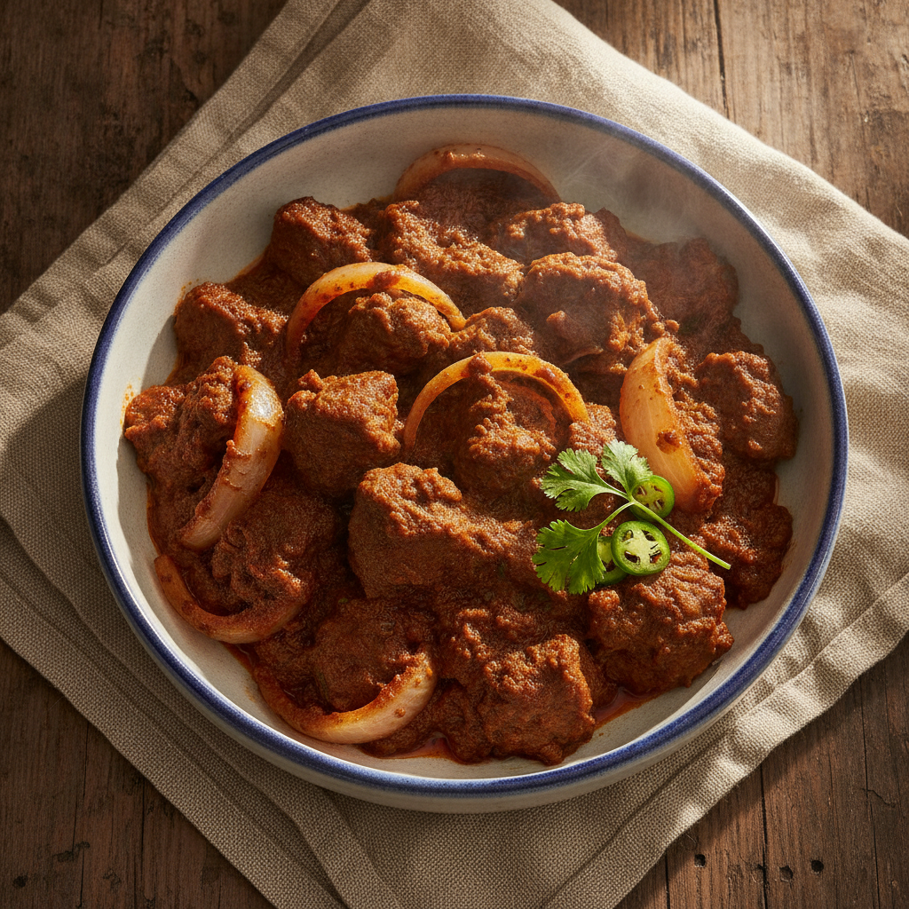 Gosht Do Pyaza (Mughlai Double-Onion Braised Lamb)