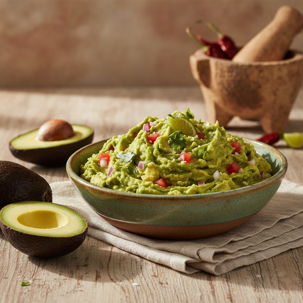Guacamole: The Classic Done Right — Ratio, Texture, and No Bad Additions