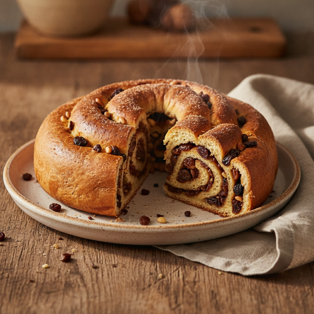 Gubana Friulana — The Spiraled Nut-and-Grappa Pastry of the Natisone Valleys