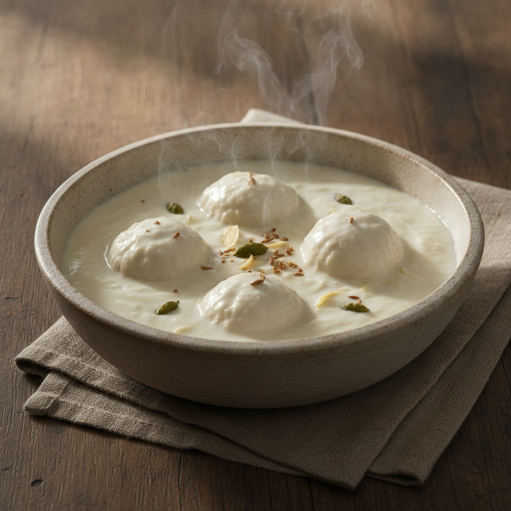 Gustaba: The Kashmiri Dish of Kings — Lamb Koftas in Whipped Yogurt Gravy